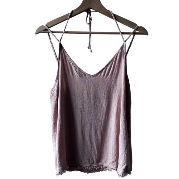 Splendid Tops - Splendid Pink Tank Top XS Spaghetti Strap flirty bohemian Flowy Blush Neutral